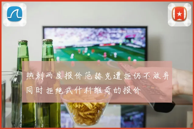 热刺两度报价范赫克遭拒仍不放弃同时拒绝武什科维奇的报价